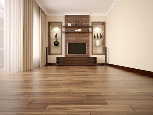 Hardwood floors are exquisite.